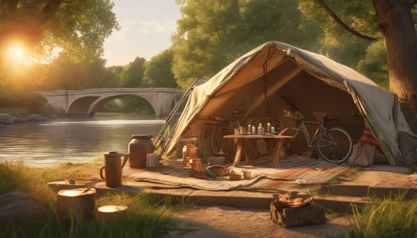 Pour des vacances authentiques au camping Le Pont Romain